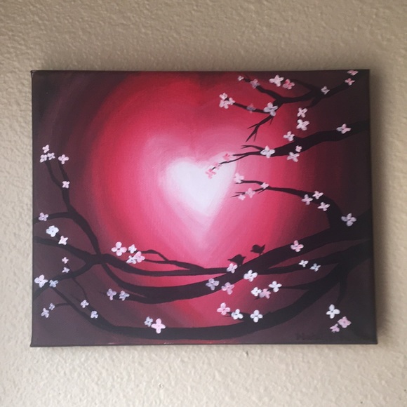 Valentine’s Day special acrylic painting - Picture 3 of 3